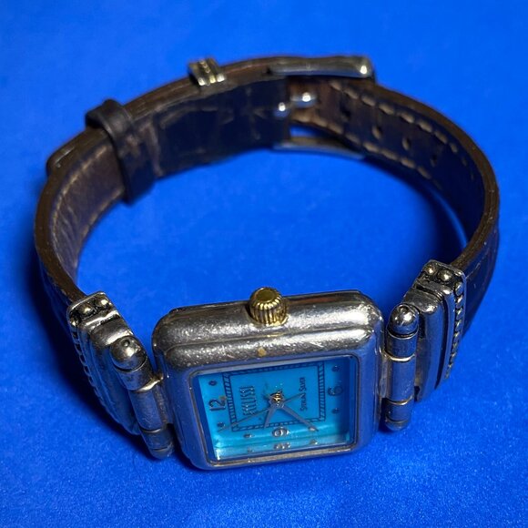 Ecclissi Sterling Silver Watch W \Bown Band - Picture 5 of 6